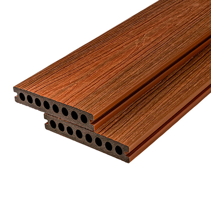 Террасная доска Turtle Shell Round, Thai Teak, Co-Extrusion Dual в Липецке