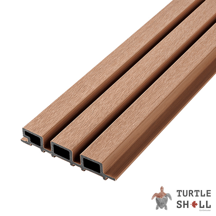 Реечная панель ДПК Middle Lines, Siberian Pine, Коэкструзия (FS 15) в Липецке