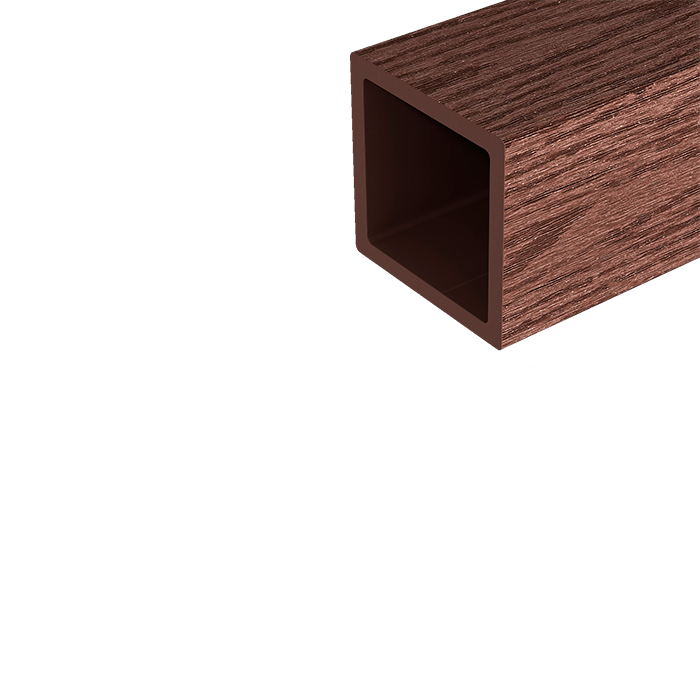 Столб ДПК Woodvex, Select, темно- коричневый в Липецке