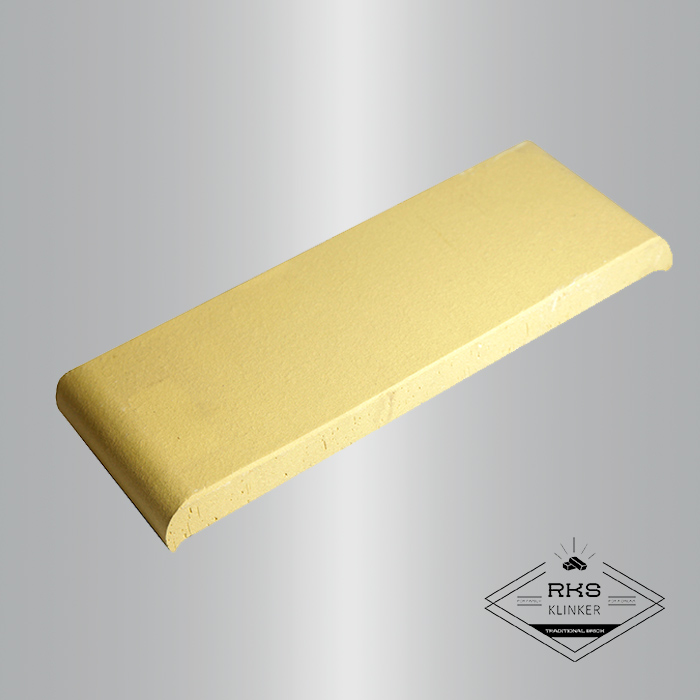 Парапетная плитка ZG Clinker, КР20 190x110x25 мм, Жёлтая в Липецке
