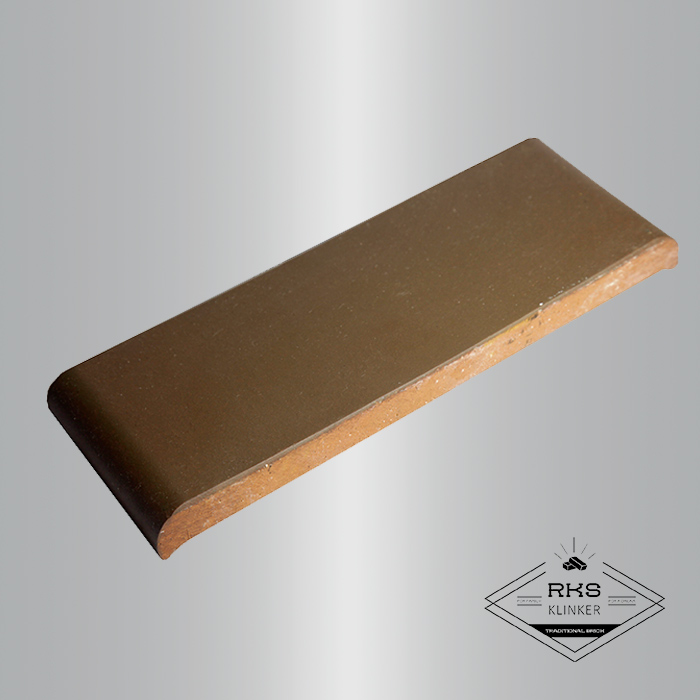 Парапетная плитка ZG Clinker, КР20 190x110x25 мм, Коричневая в Липецке