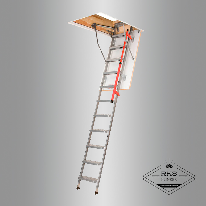 Чердачная металлическая лестница FAKRO LML Lux 70х140х305 в Липецке