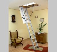 Чердачная лестница OMAN Alu-Profi 60х110х280 см в Липецке