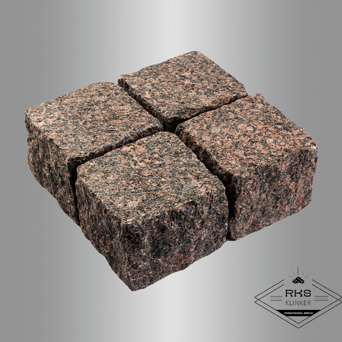 Гранитная брусчатка Дымовская, Француженка, 100x100x80 мм в Липецке
