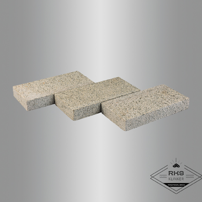 Гранитная брусчатка Мансуровская, Пиленая, 200x100x30 мм в Липецке