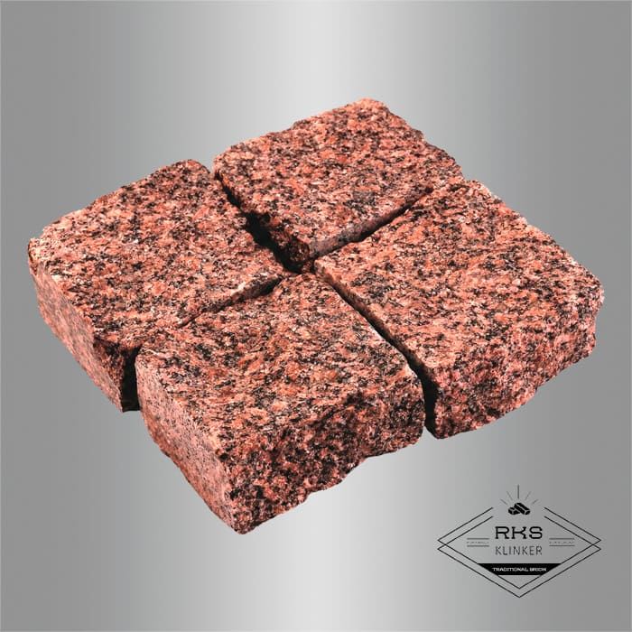 Гранитная брусчатка Сюськюянсаари, Колотая, 100x100 мм в Липецке