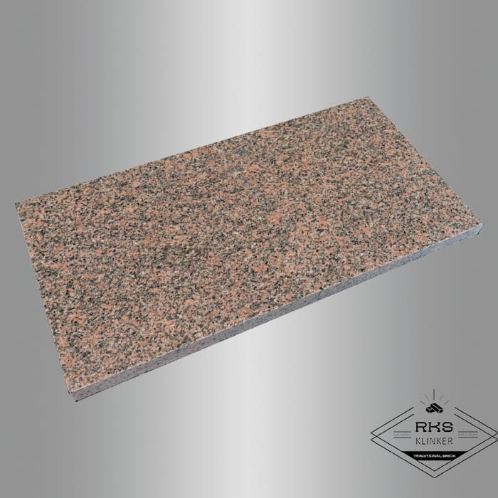 Гранитная плитка Peach Red HB, Thermo/Polished в Липецке