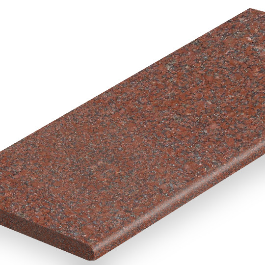 Ступень гранитная Imperial Red в Липецке