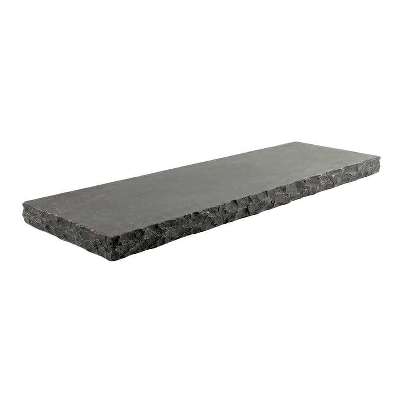 Пошаговая плита из камня RKS SLATE Belgian Black, 1200х350х30 мм в Липецке