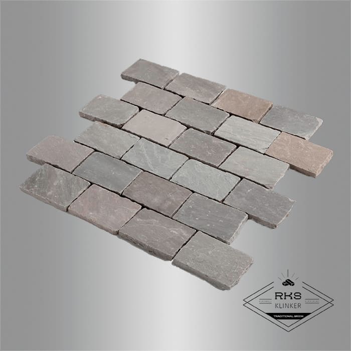 Брусчатка из песчаника RKS Slate Belgian Grey 200x100x30 мм в Липецке