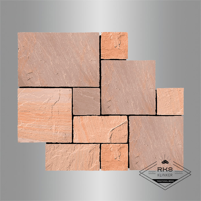 Мозаика из камня песчаник RKS SLATE Belgian Multi в Липецке