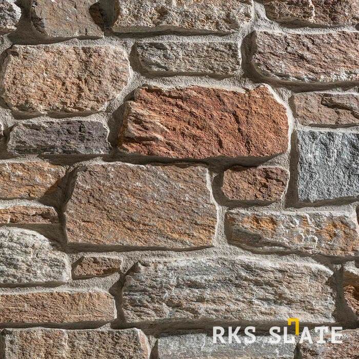 Фасадный облицовочный камень Bergen Blend Castle в Липецке