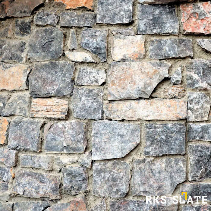 Фасадный облицовочный камень Black Marble Castle в Липецке