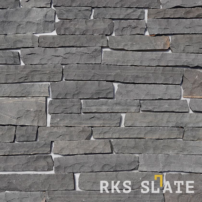 Фасадный облицовочный камень Sagar Black Sandstone Strips в Липецке