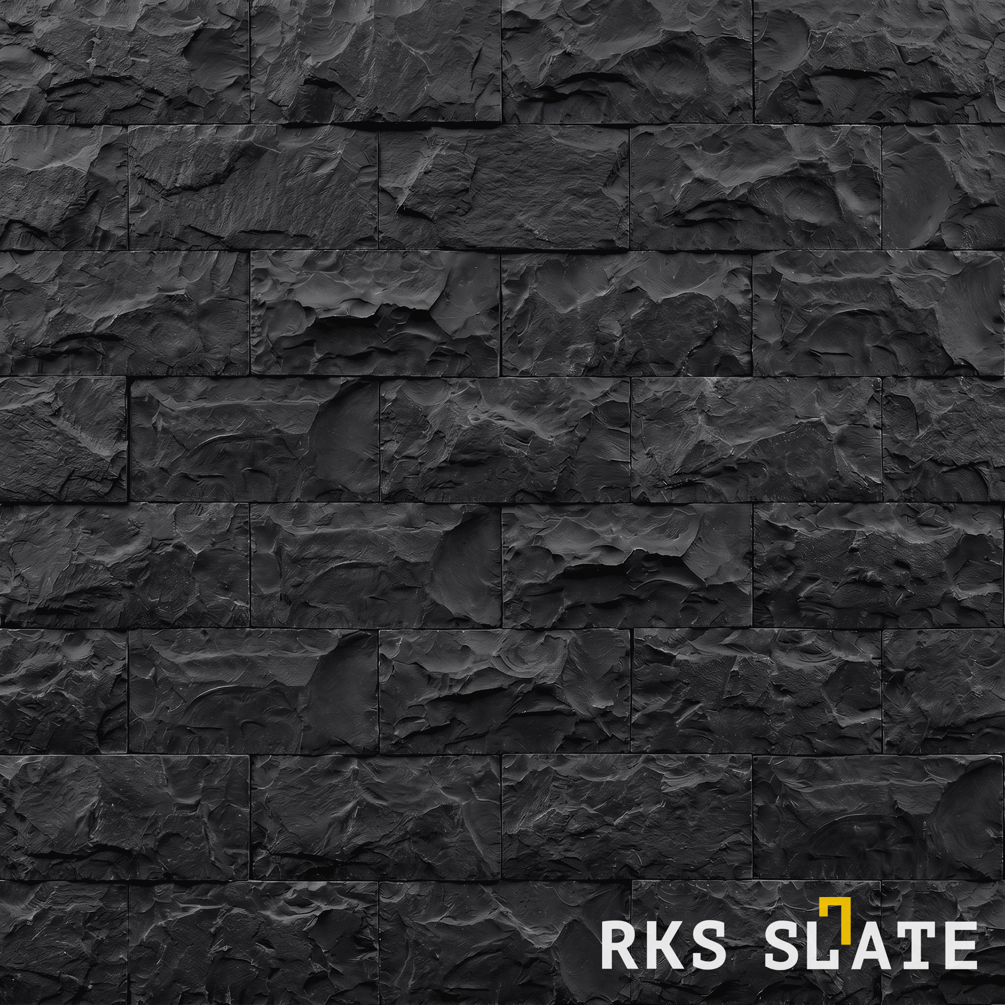 Фасадный колотый камень Belgian Black Rock (Скала) в Липецке