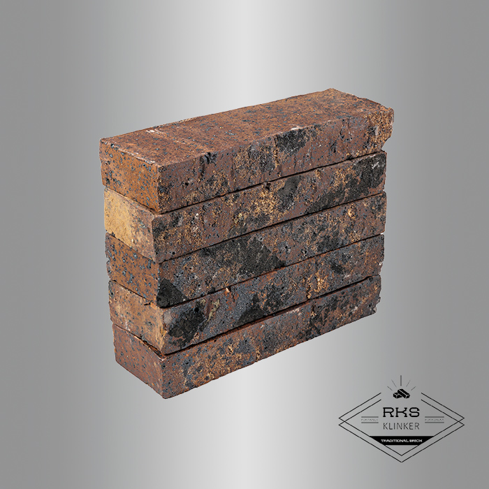 Ригельный кирпич Сафоновский клинкер, Belgium brick №10, 260х80х40 мм в Липецке