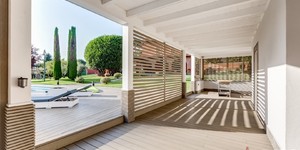 Террасная доска ДПК Turtle Shell French Oak Co-Extrusion настил из дпк вокруг бассейна (9)