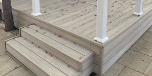 Террасная доска ДПК Turtle Shell French Oak Co-Extrusion (терраса, крыльцо, ступени) 9