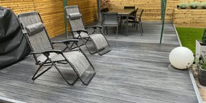 Террасная доска ДПК Turtle Shell Scottish Slatewood Co-Extrusion (беседка) 84