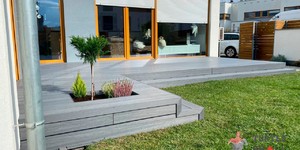 Террасная доска ДПК Turtle Shell Scottish Slatewood Co-Extrusion (терраса, ступени)_3