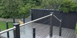 Террасная доска ДПК Turtle Shell Scottish Slatewood Co-Extrusion (терраса, ступени, рейки) 4
