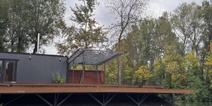 Террасная доска ДПК Turtle Shell Solid Australian Palisander Dual Thai Teak Co-Extrusion благоустройство пирса доской из дпк (4)