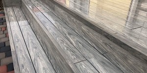 Ступени из ДПК Bamberg Natural English Barnwood (терраса, крыльцо, ступени) 55
