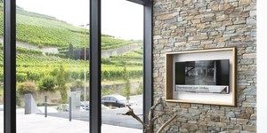 Каменная стена в интерьере 3D панели RKS SLATE Кварцит Multi Quartz Country заказать в РКС Клинкер с доставкой (1)