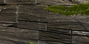 Натуральный камень для стен интерьера и экстерьера купить 3D панели Сланец Black Bark Country (1)