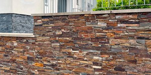 Забор и подпорные стены из камня 3D панели RKS SLATE Сланец Cedar Slate Country фото (6)