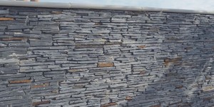 Каменная плитка для забора, цоколя и подпорных стен 3D панели RKS SLATE Сланец Cape Skagen Country заказать с доставкой (4)