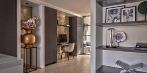 Стены из камня в интерьере фото идеи 3D панели RKS SLATE Кварцит Sesame Yellow Country (3)