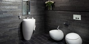 Плитка из сланца натурального для стен и пола в ванной, душевой и санузле от RKS SLATE Сланец Silver Green Brushed купить (4)