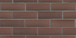 Клинкерный кирпич ЛСР Мюнхен коричневый, гладкий 0,7НФ на сером шве